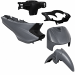 KIT PLASTICOS MOTOMEL BLITZZ110 GRIS