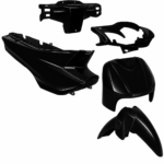 KIT PLASTICOS MOTOMEL BLITZZ110 NEGRO
