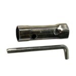LLAVE BUJIA 110-125-150(DOBLE EXAGONAL)