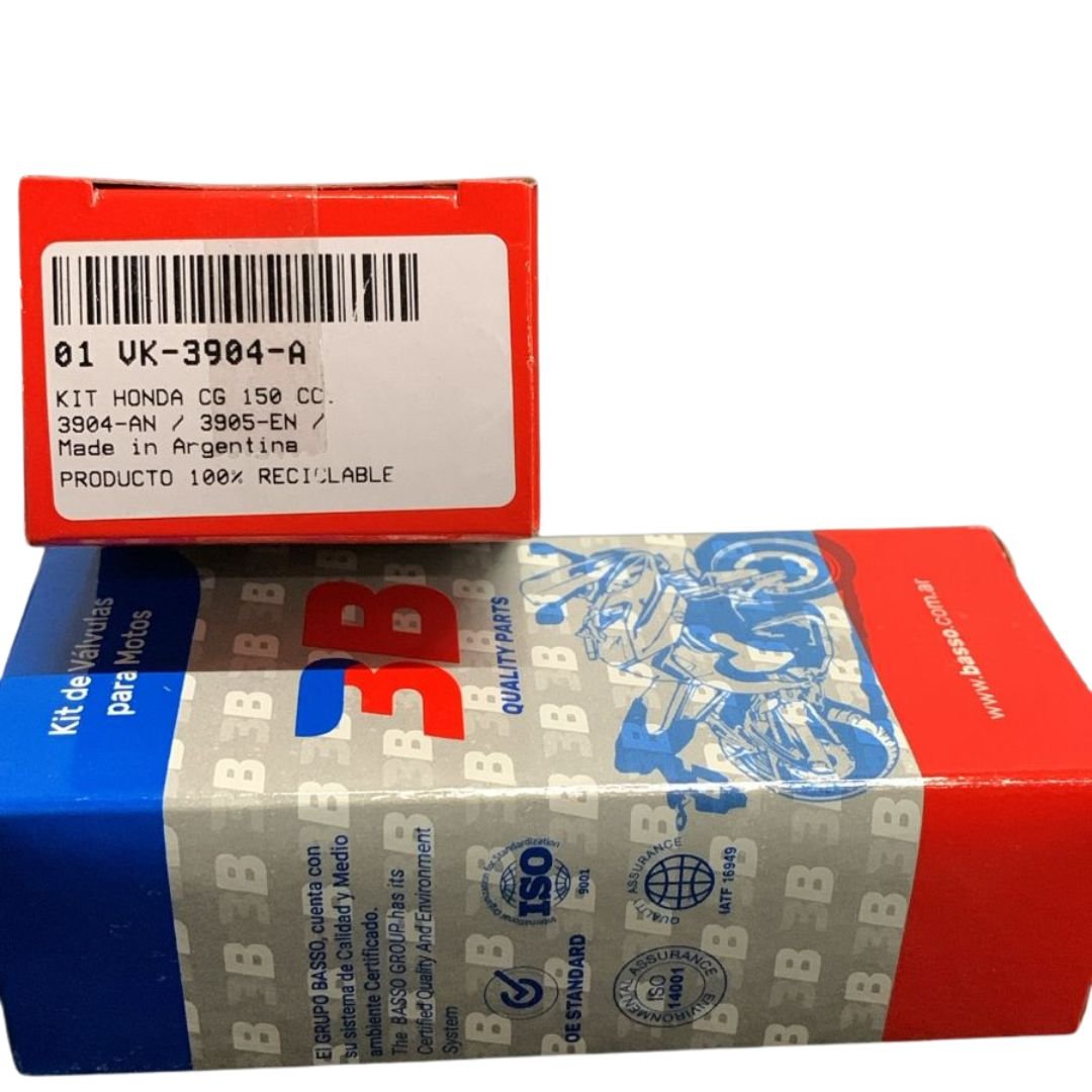 VB3904-VALV.KIT HONDA CG150 IN-EX BBB VALV.KIT HONDA CG150 IN-EX BBB - Imagen 1