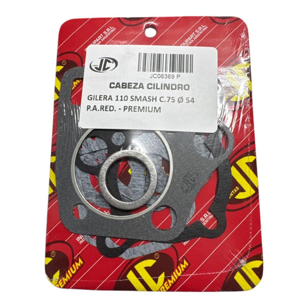 06369 p CABEZA DE CILINDRO GILERA 110 SMASH C.75 54 PREMIUM - Imagen 1