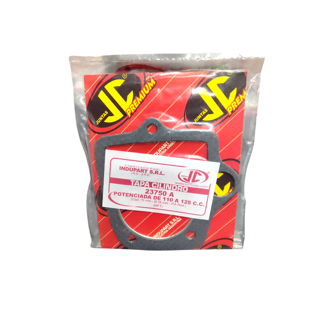 23750 A-TAPA CILINDRO POTENCIADA 125 (DE 110 A 125) Ø TAPA DE CILINDRO POTENCIADA 0125 (DE 110 A 125) Ø58 MFT Ø58 - Imagen 1