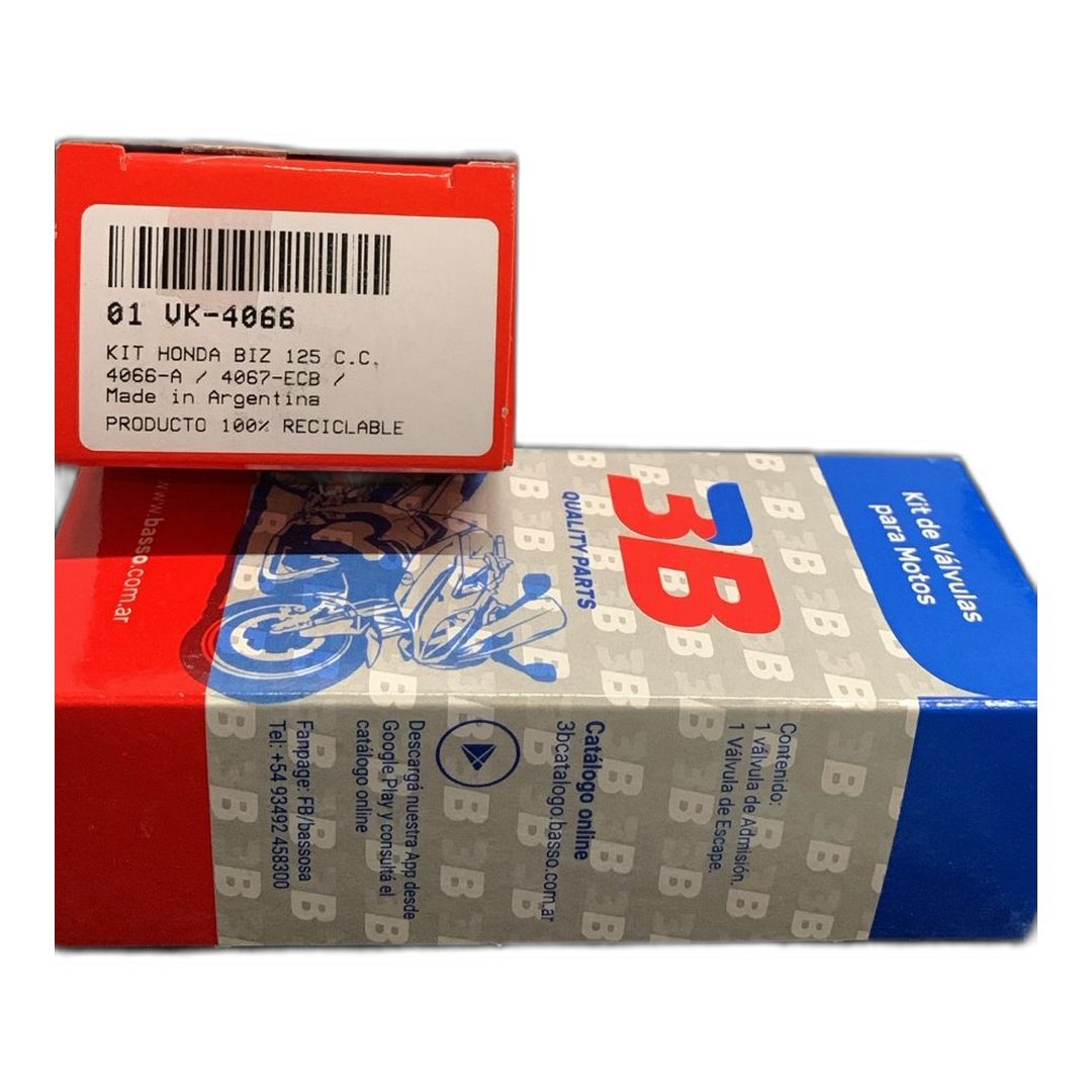 VB4066 VALV.KIT HONDA BIZ 125 IN-EX BBB - Imagen 1